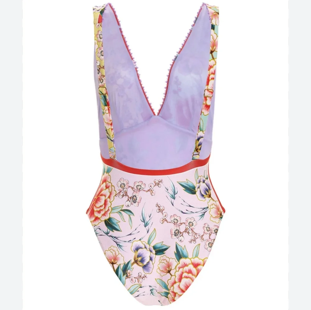 New!Agua Bendita Tulipa Korin One Piece Swimsuit‎